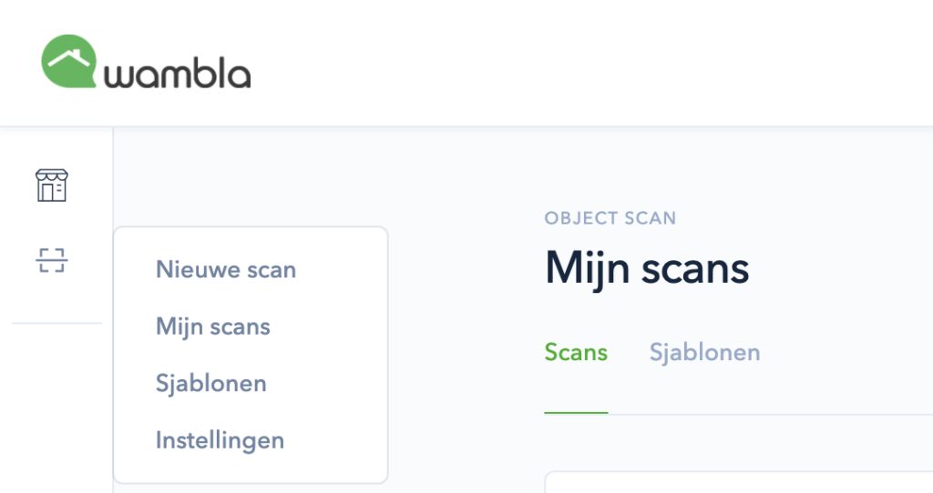 Starters Guide Object scan Wambla